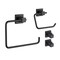 Kibi Cube 4-Piece Bathroom Hardware Set C-KBA15-4MB-2 - alternate 1